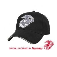 Rothco Deluxe U.S.M.C. G &amp; A Low Profile Insignia Cap w/ Marines Backstrap