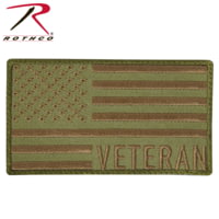 Rothco Veteran US Flag Patch