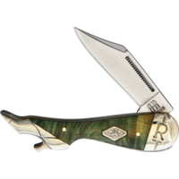 Rough Ryder Leg Artisan Wood Stainless Steel Folding Knife