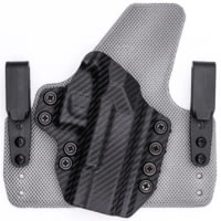 Rounded Heckler &amp; Koch Tuckable IWB KYDEX/Padded Wide Hybrid Holster