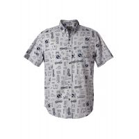 Royal Robbins Base Camp Print Short Sleeve Shirt - Mens