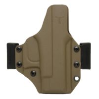 Blade-Tech Glock 26/27/33 Total Eclipse Ambidextrous 6-In-1 Holster w/ Straight Drop and FBI Cant E-Loops
