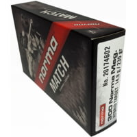 Norma Match Ammunition .300 Norma Magnum 230 Grain Berger Hybrid Brass Cased Centerfire Rifle Ammunition