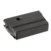 Ruger 90349 SR-556 6.8mm Remington SPC 5 Rd Stainless Steel Black Finish