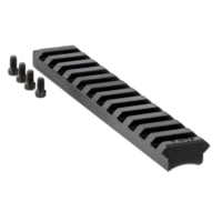Ruger 90673 Precision Rimfire 0 MOA Picatinny Alumonum Black Hard Coat Anodized