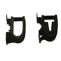Rugged Gear 10055 Single Gun Rack Screw-Attach Hardware Included Blk