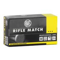 RWS/Umarex Rifle Match .22 Long Range 40 Grain Lead Round Nose Ammunition