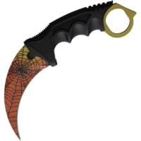 S-TEC Karambit Spider 3.75 in Stainless Steel Fixed Blade Knife