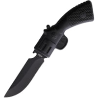 S-TEC Revolver Neck Knife Black