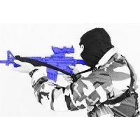 BlackHawk S.W.I.F.T Sling M4/Side Swivel Fixed Stock Black