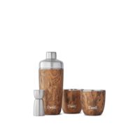 S'well Barware Set Teakwood