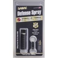 Sabre Keyring Advanced 3-in-1 Formula Defense Spray w/ Quick Release
