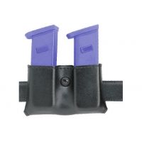 Safariland 079 Concealment Magazine Holder, Snap-On, Double - STX Plain Black, Ambidextrous 079-383-41