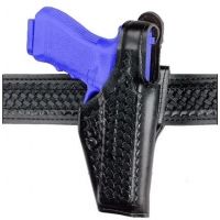 Safariland 200 &quot;Top Gun&quot; Mid-Ride, Level I Retention Holster - Plain Black, Right Hand 200-76-161
