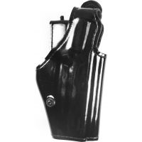 Safariland 200 "Top Gun" Mid-Ride, Level I Retention Holster - Hi Gloss Black, Right Hand 200-75-91