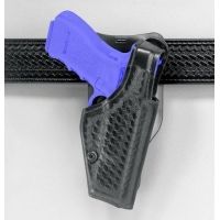 Safariland 2005 "Top Gun" Low-Ride, Level I Retention Holster - Hi Gloss Black, Right Hand 2005-21-91