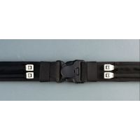 Safariland 4302 NylokPro/P.V.C. Laminated Duty Belt w/Two Flex - Cuff Channels, Full Length Hook Lining, 2 4302-6-4