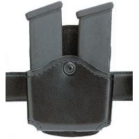 Safariland 572 Concealment Magazine Holder, Paddle, Double - Plain Black, Ambidextrous 572-83-2
