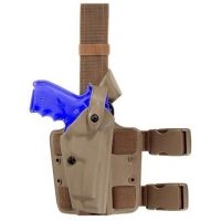 Safariland 6004 SLS Tactical Holster - Tactical Black, Left Hand 6004-73421-122