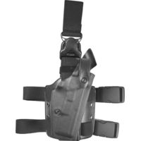 Safariland 6005 SLS Tactical Holster w/ Quick Release Leg Harness - STX Tactical Black, Right Hand 6005-261-121