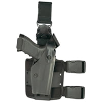 Safariland 6005 SLS Tactical Holster w/ Quick Release Leg Harness - Woodland Camo, Right Hand 6005-5612-511