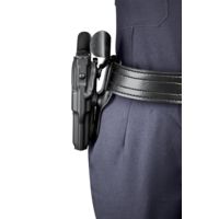 Safariland 6070 Raptor Level IV, Mid-Ride UBL Holster - Plain Black, Right Hand 6070-83-61