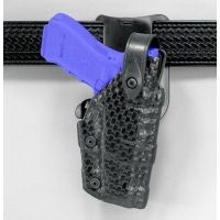 Safariland 6075 Raptor Level IV, Low-Ride UBL Holster - Hi Gloss Black, Right Hand 6075-78-91