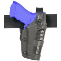 Safariland 6270 Raptor Level II Plus, Mid-Ride UBL Holster - Hi Gloss Black, Right Hand 6270-91-91
