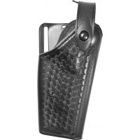 Safariland 6280 Level II Retention, Mid-Ride Holster - Basket Black, Right Hand 6280-90-81