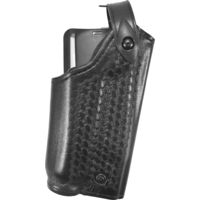 Safariland 6280 Level II Retention, Mid-Ride Holster - Basket Black, Right Hand 6280-7421-81