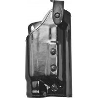 Safariland 6280 Level II Retention, Mid-Ride Holster - Hi Gloss Black, Right Hand 6280-736-91