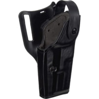 Safariland 6280 Level II Retention, Mid-Ride Holster - Plain Black, Right Hand 6280-7837-61