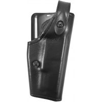 Safariland 6280 Level II Retention, Mid-Ride Holster - Plain Black, Right Hand 6280-519-61