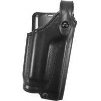 Safariland 6280 Level II Retention, Mid-Ride Holster - Plain Black, Right Hand 6280-25621-61