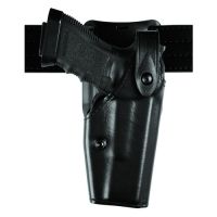Safariland 6285 1.50" Belt Drop, Level II Retention Holster - Plain Black, Right Hand 6285-6121-61