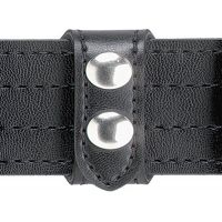 Safariland 63 Belt Keeper, Slotted, 2 Snap 63-2PBL