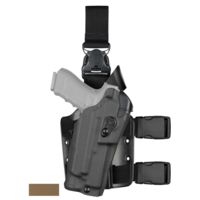Safariland 6355 ALS Tactical Thigh Holster - STX FDE Brown, Right Hand 6355-219-551