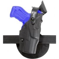 Safariland 6368 ALS Paddle Holster w/ SLS - Plain Black, Left Hand 6368-53-62