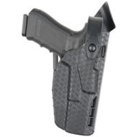 Safariland 7360 7TS ALS/SLS Mid-Ride Level III Retention OWB Duty Holster, Left Hand