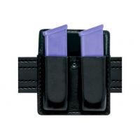 Safariland 75 Double Mag Pouch Without Flaps - STX Plain Black, Ambidextrous 75-53-41