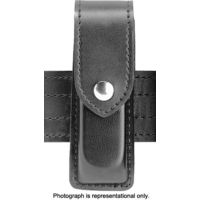 Safariland 76 Single Handgun Magazine Pouch - Plain Cordovan, Ambidextrous 76-83-01HS