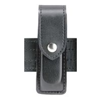 Safariland 76 Single Handgun Magazine Pouch - Hi Gloss Black, Ambidextrous 76-83-9B