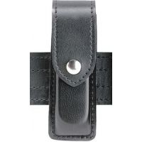 Safariland 76 Single Handgun Magazine Pouch - Plain Black, Ambidextrous 76-53-2HS