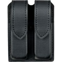 Safariland 77 Double Handgun Magazine Pouch - Black, Nylon-Look, Ambidextrous 77-383-22HS