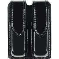 Safariland 77 Double Handgun Magazine Pouch - Hi Gloss Black, Ambidextrous 77-83-9HS