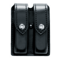 Safariland 77 Double Handgun Magazine Pouch - STX Plain Black, Ambidextrous 77-76-4V
