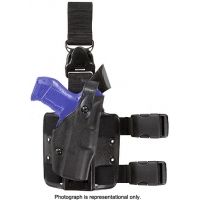 Safariland 6378 ALS Paddle Holster - STX Plain Black , Right Hand 6378-319-411