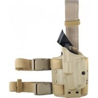 Safariland 6354 ALS Tactical Thigh Holster - STX FDE Brown, Left Hand 6354-560-552