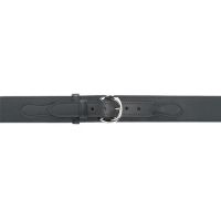 Safariland Border Patrol Belt w/ Buckle, 2.25" with Velcro - STX Plain Black, Brass
