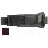 Safariland 123 Concealment Magazine Holder, Horizontal - Plain Cordovan, Ambidextrous 123-18-06